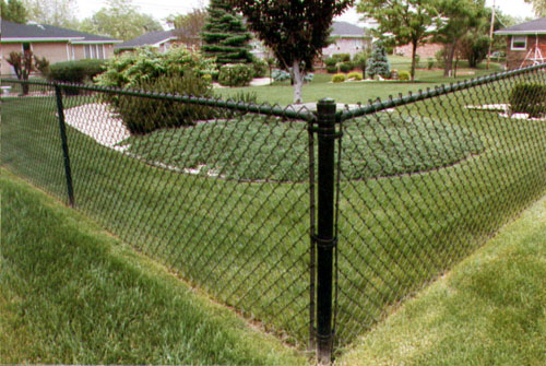 MARYLAND VINYL COATED CHAIN LINK FENCE : VIRGINIA VINYL COATED